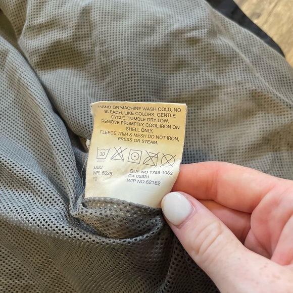 Woolrich Women’s Removable Hood Windbreaker Rain Jacket Sz M - Picture 7 of 9